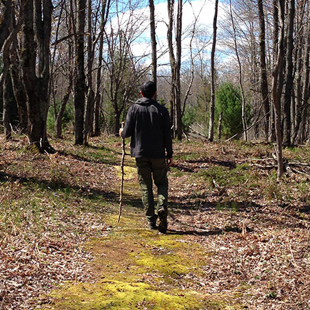 Dave Lesinski Hiking